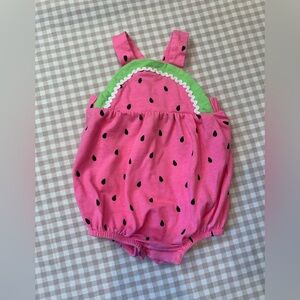 Good Lad Pink and Green Watermelon One Piece